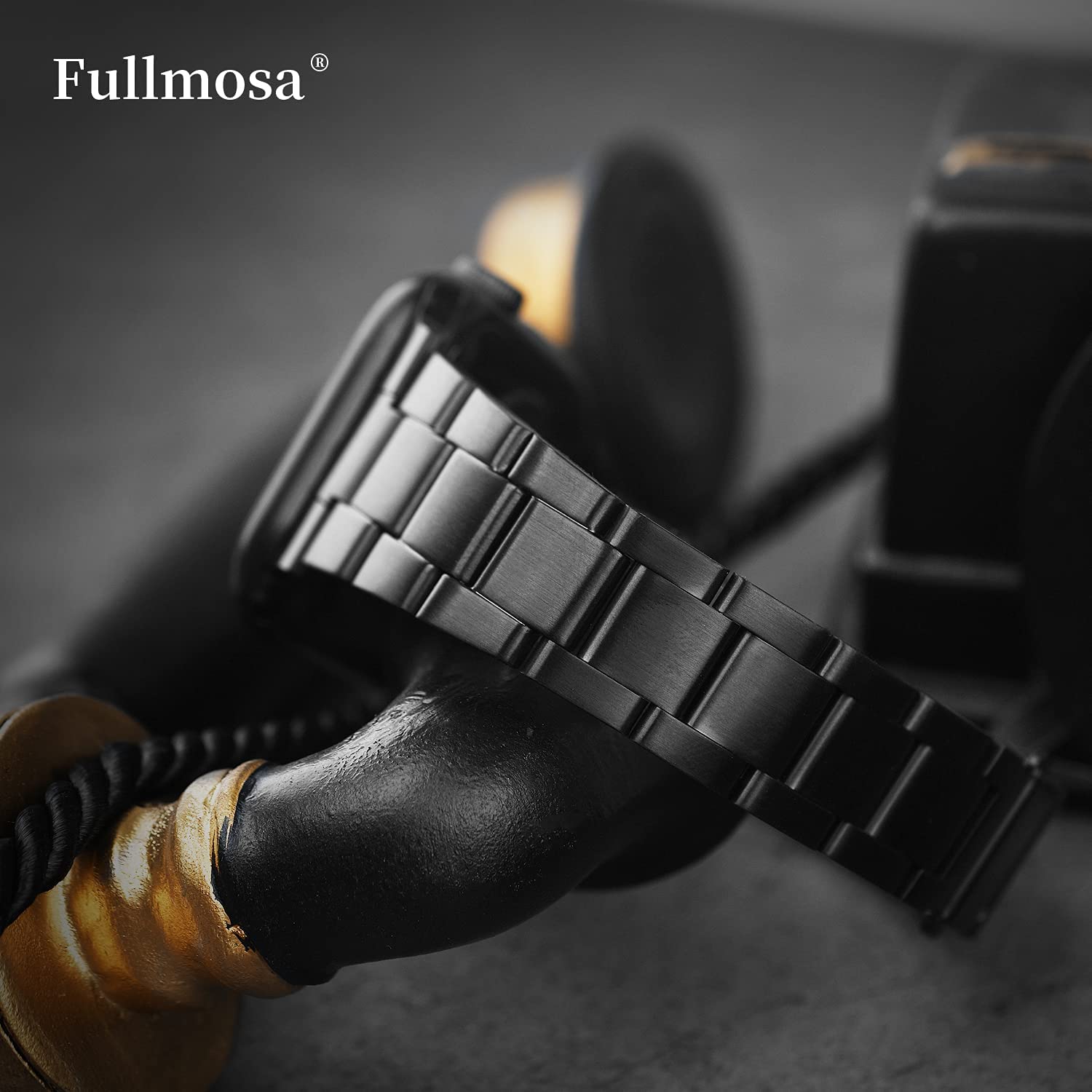 Fullmosa Compatible With Apple Watch Band 45mm 44mm 42mm 41mm 40mm 38mm - (LNC)