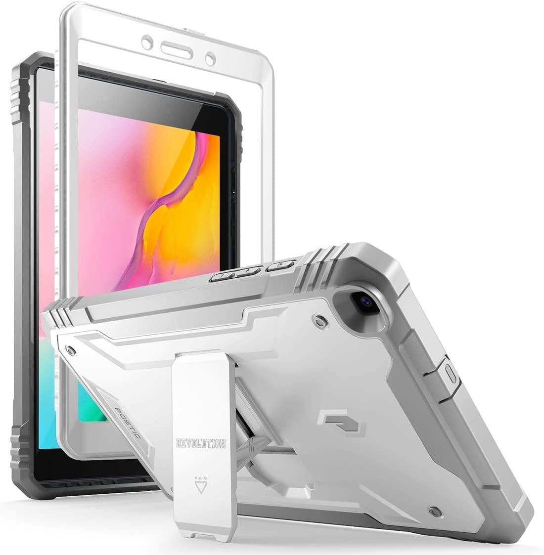 Galaxy Tab A 8.0 2019 Rugged Case with Kickstand. - e4cents