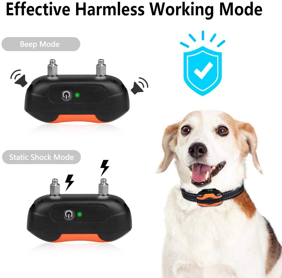Electric Dog Fence - Safe Effective Pet Containment System for 2 Dogs. - e4cents
