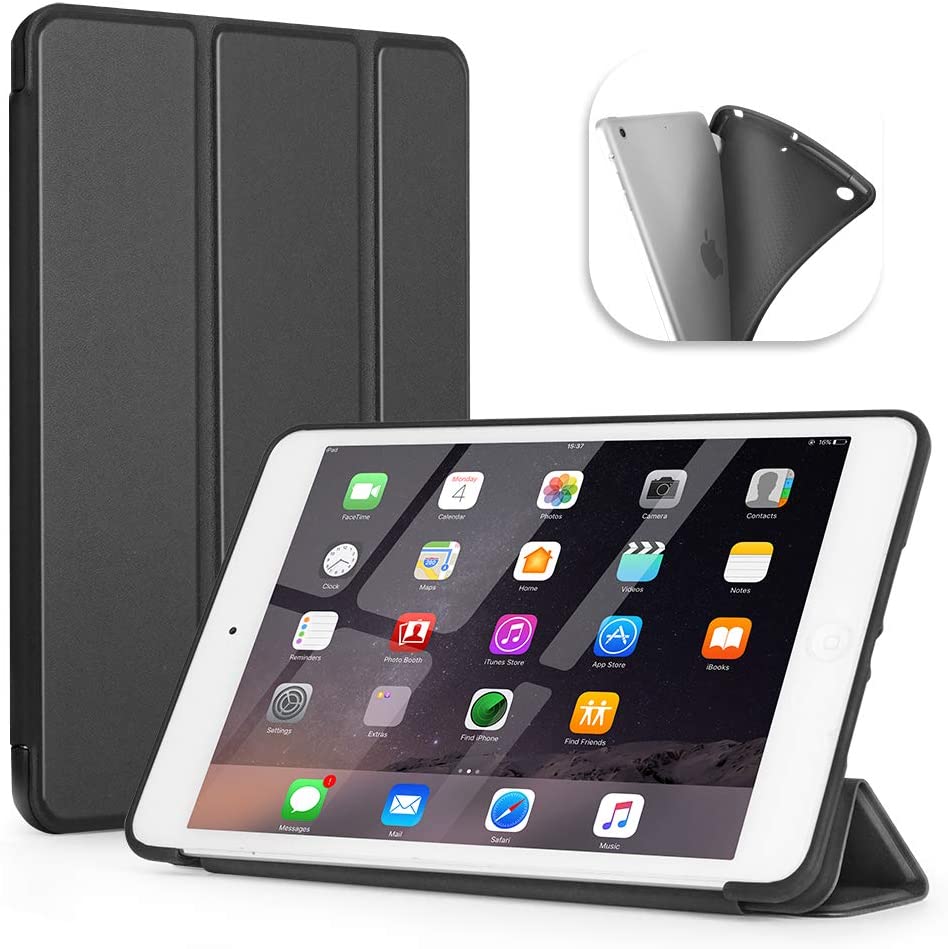 TIMOVO Case for iPad Mini 4 (2015 Model Mini 4th Generation) - BLACK - e4cents
