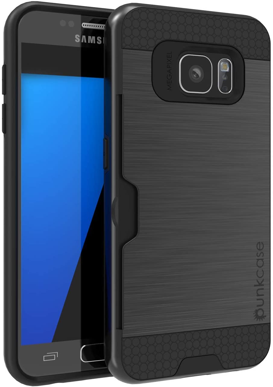 PunkCase S7 Plus Case [Slot Series] [Slim Fit] Dual-Layer Armor Cover w/Integrated Anti-Shock System. - e4cents