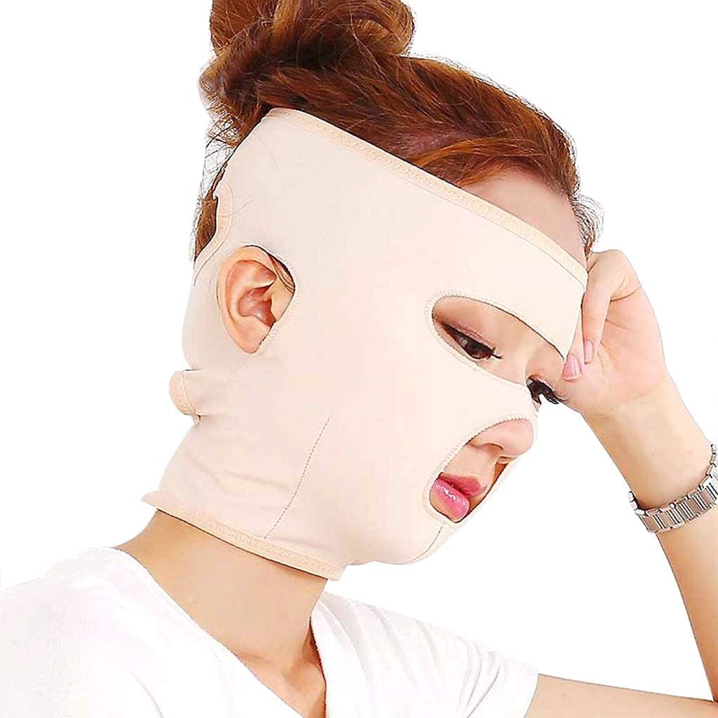 Face Strap for Wrinkles Full Face Ultra Thin Chin Slimming Band Anti Wrinkle Lady Facial Anti-Aging Belt Mask - e4cents