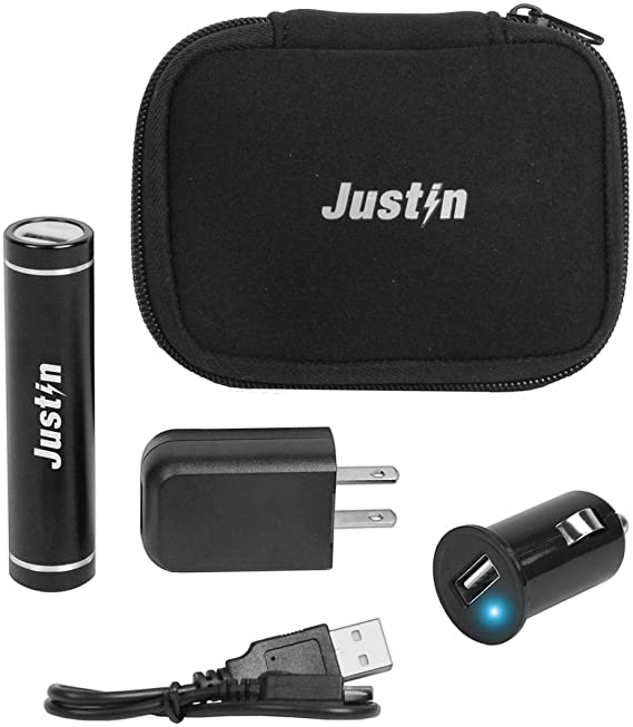 Auto Adapter and Wall Charger in Travel Case Pack-Up JS-190-2200 2,200 mAh (NC)
