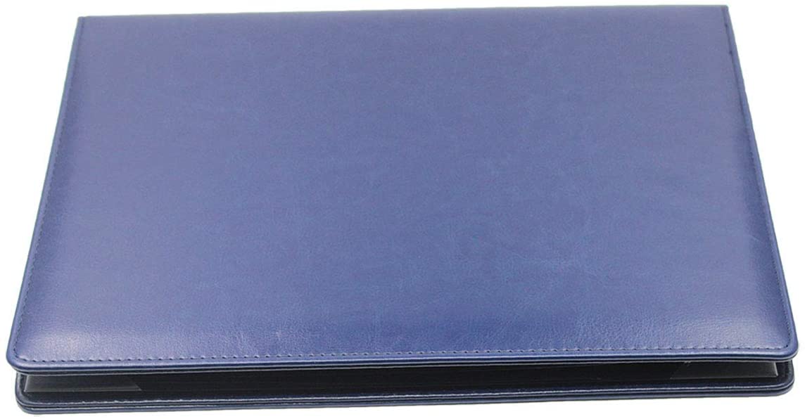 Diploma Cover A4 Navy Blue Leather Certificate Holder-Document Holder A4 Size 2019 Graduation Gifts - e4cents