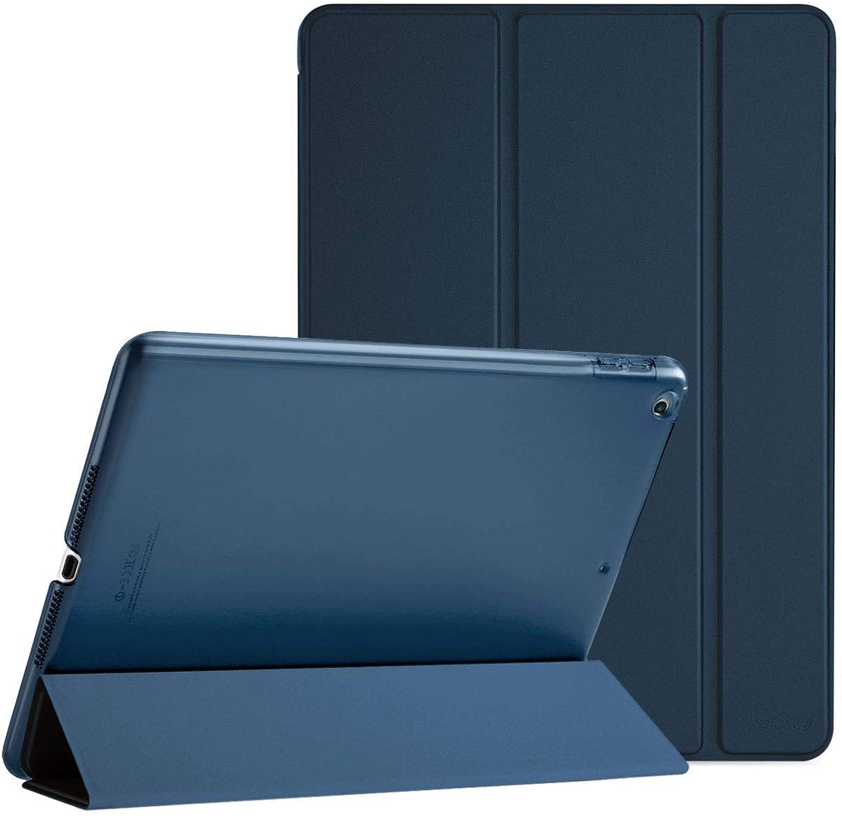 ProCase Smart Case for iPad 2 Edition -  Navy Blue & Gold. - e4cents