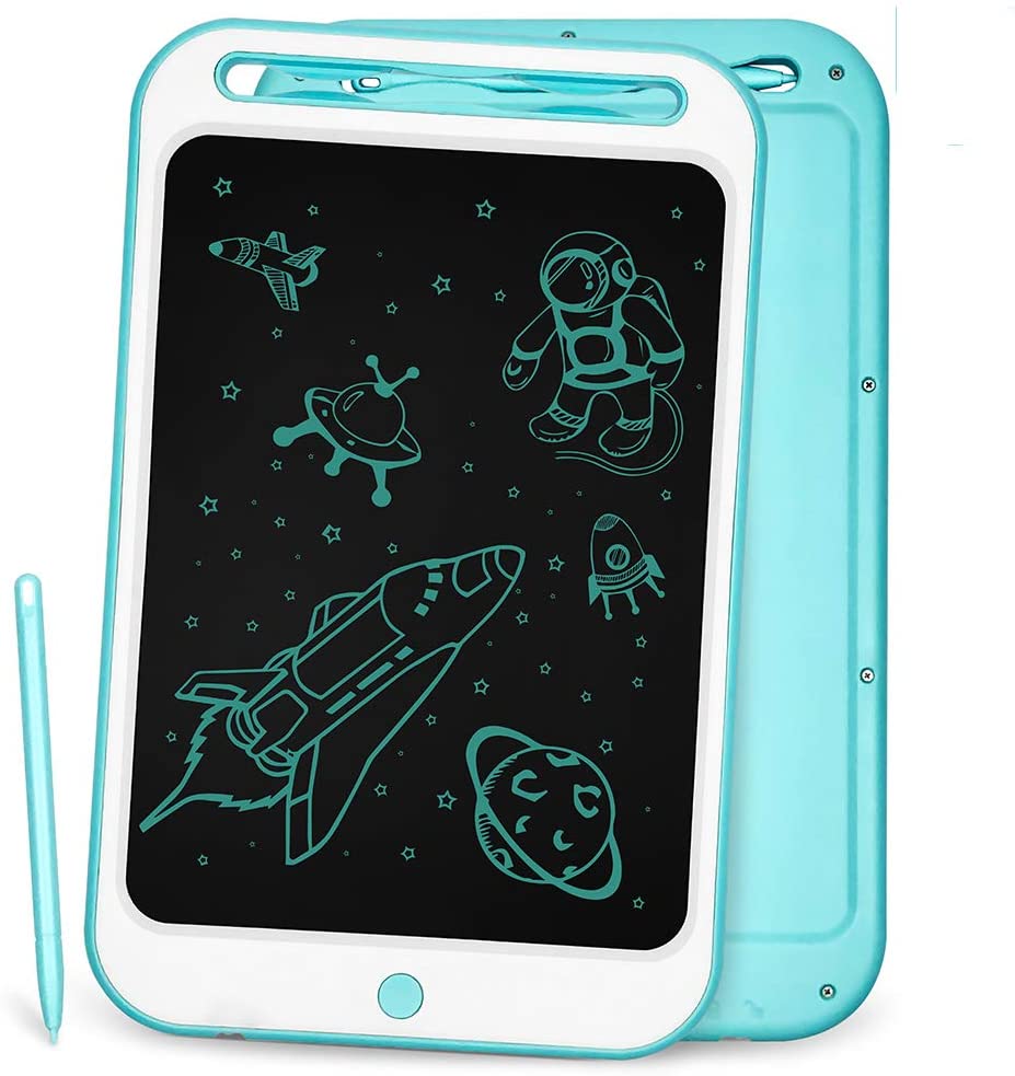 LCD Writing Tablet, 10 Inch Digital Electronic Graphics Tablet Ewriter with Memory Lock Mini Board Handwriting Pad Suitable for Kids and Adults - e4cents