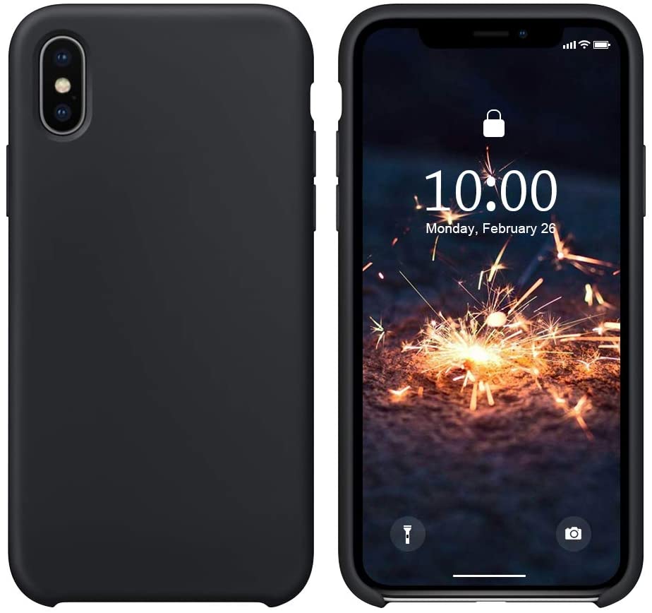 Silicone Case for iPhone X iPhone Xs Case - various colours - e4cents