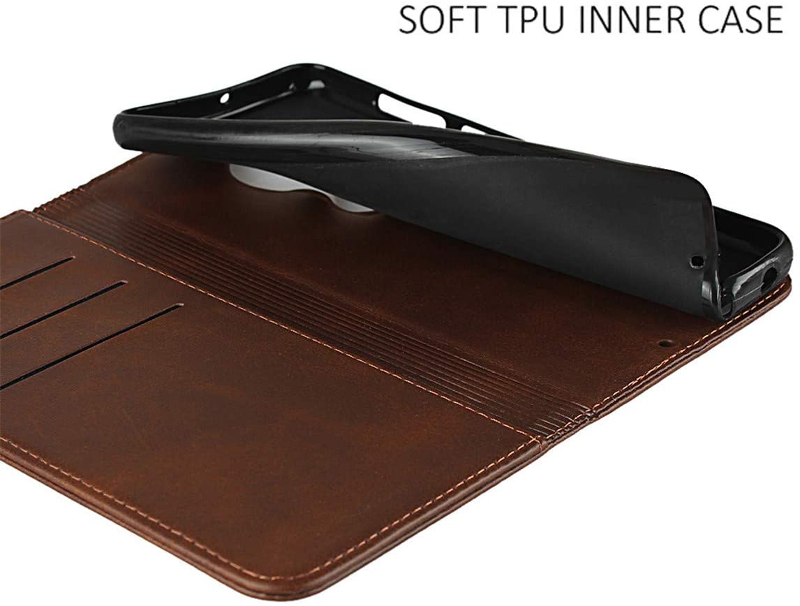 Moto G7 Wallet Case,Premium PU Leather Flip Folio - e4cents