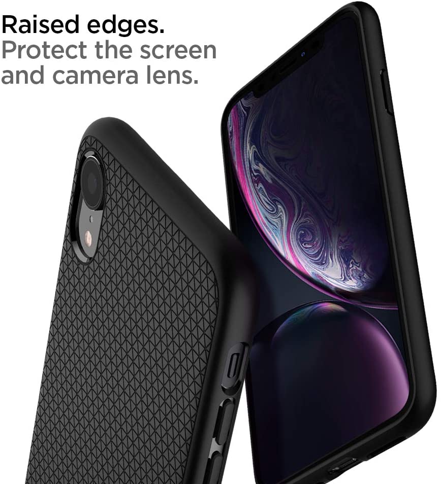 Spigen Liquid Air Armor Designed for iPhone XR Case (2018) - Matte Black - e4cents