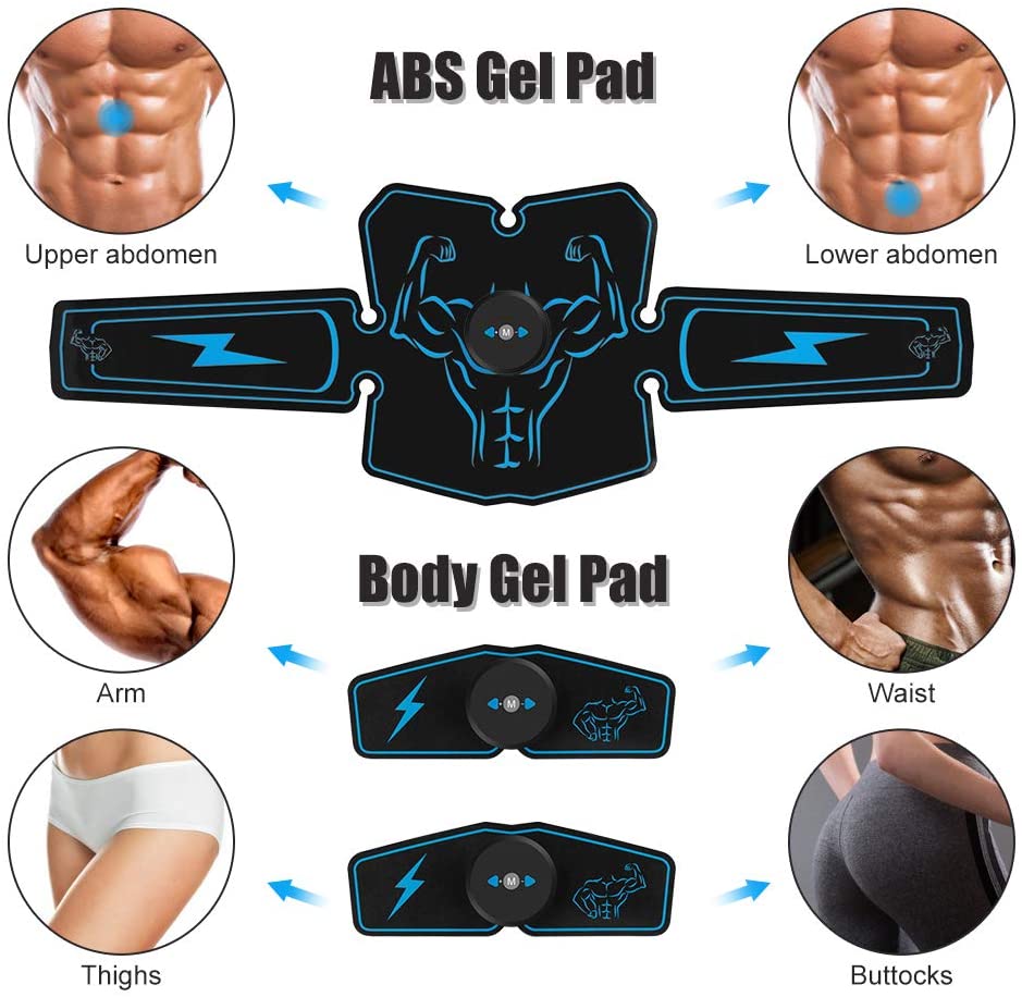 ABS Stimulator Abdominal Muscle Toner Trainer. - e4cents