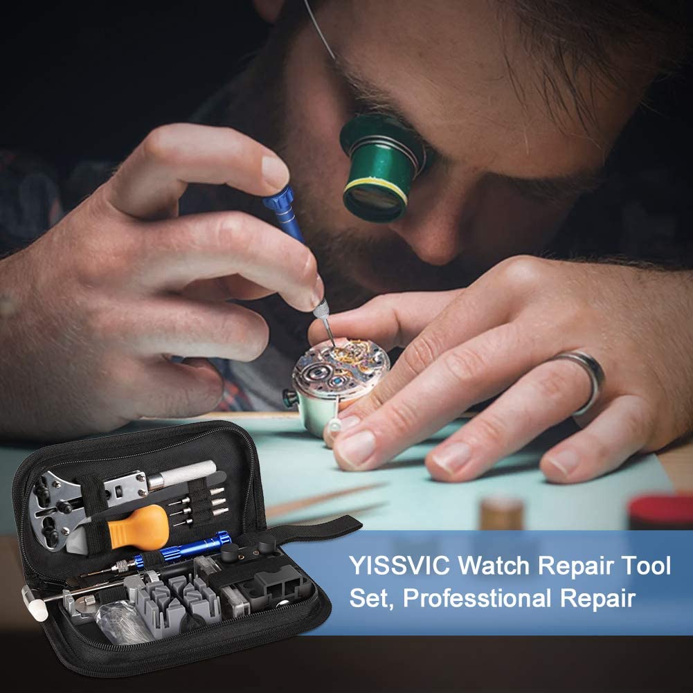Professional Watch Repair  and Battery Replacement Tool Kit.