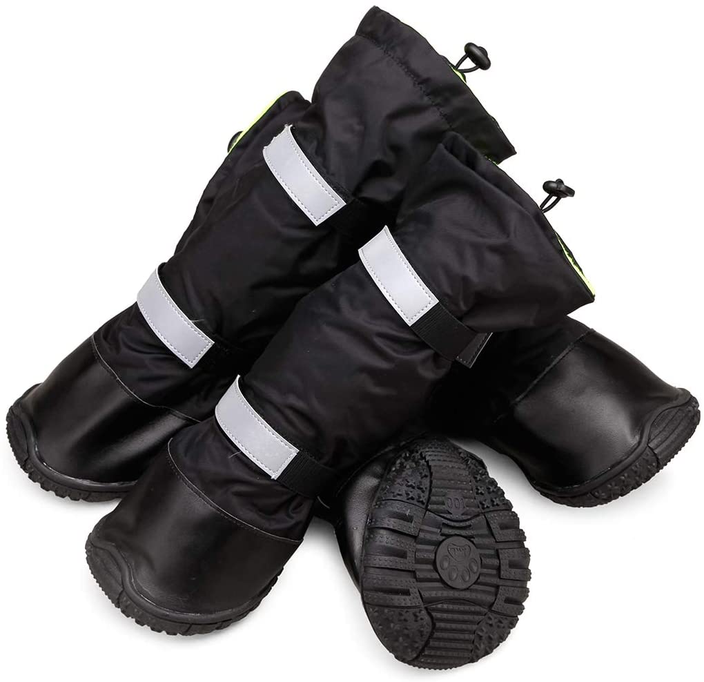 Dog Winter Boots Pet Waterproof Shoes for Snowy Or Rainy. - e4cents