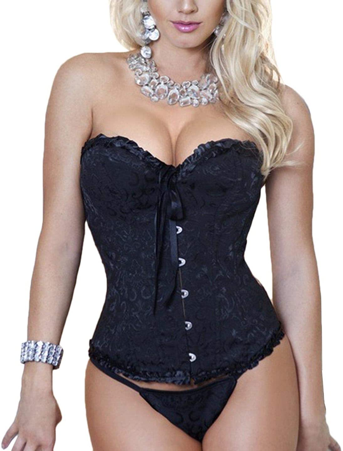 EVAbaby Women Sexy Corset Steel Boned perfect Body shaper. - e4cents