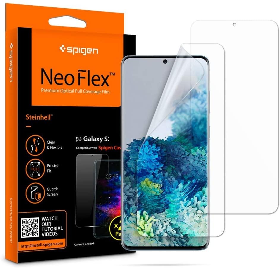 Spigen NeoFlex Screen Protector Designed for Samsung Galaxy S9 plus / [2 Pack] - Case Friendly. - e4cents