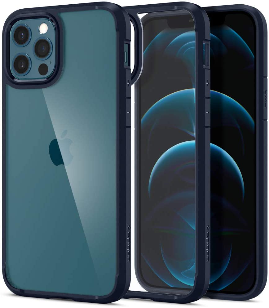 Spigen Neo Hybrid Crystal Designed for iPhone 11 Pro Case (2020) - Black / Purple - e4cents