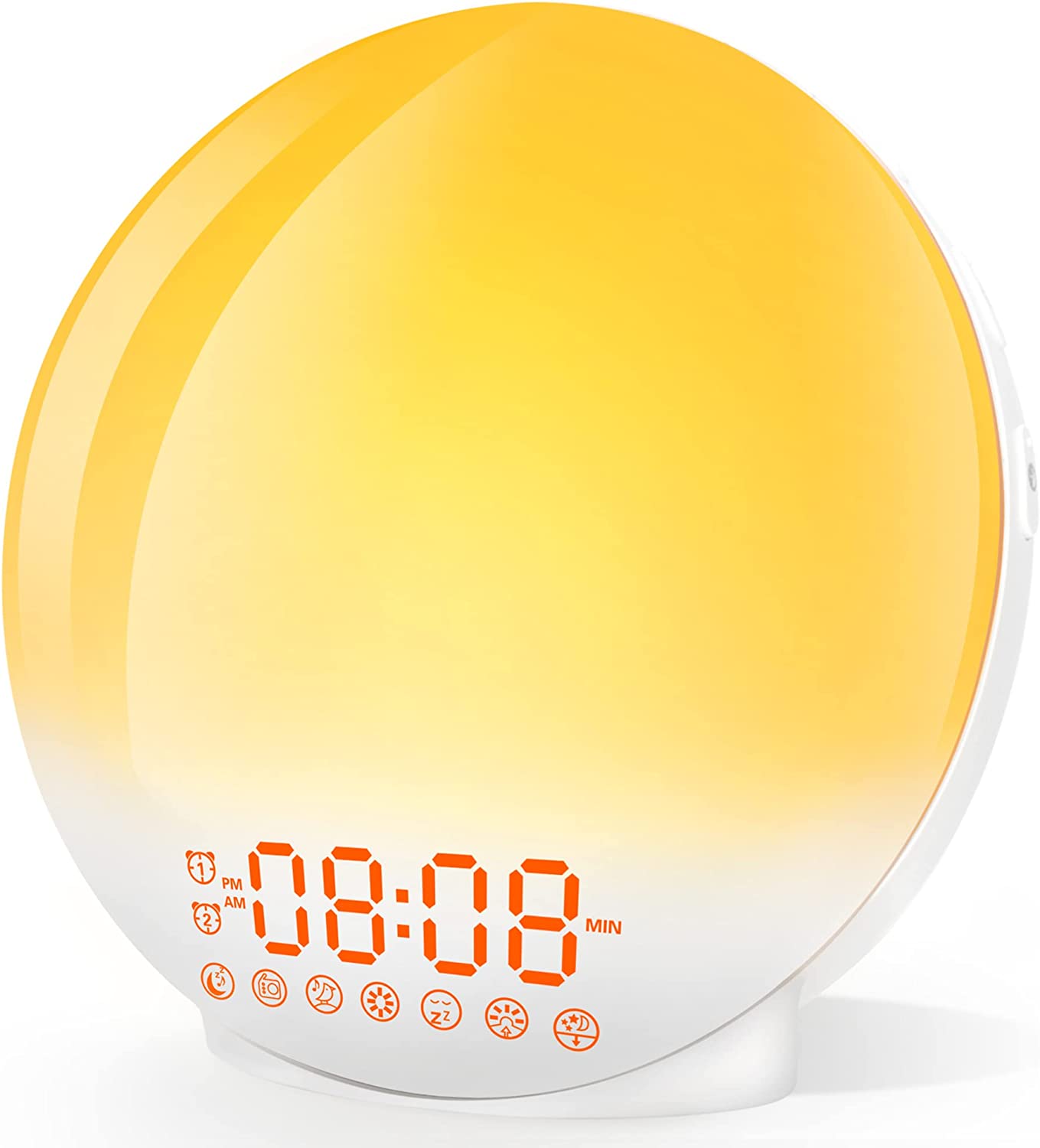 Wake Up Light Sunrise Alarm Clock & Dual Alarms - (NC)
