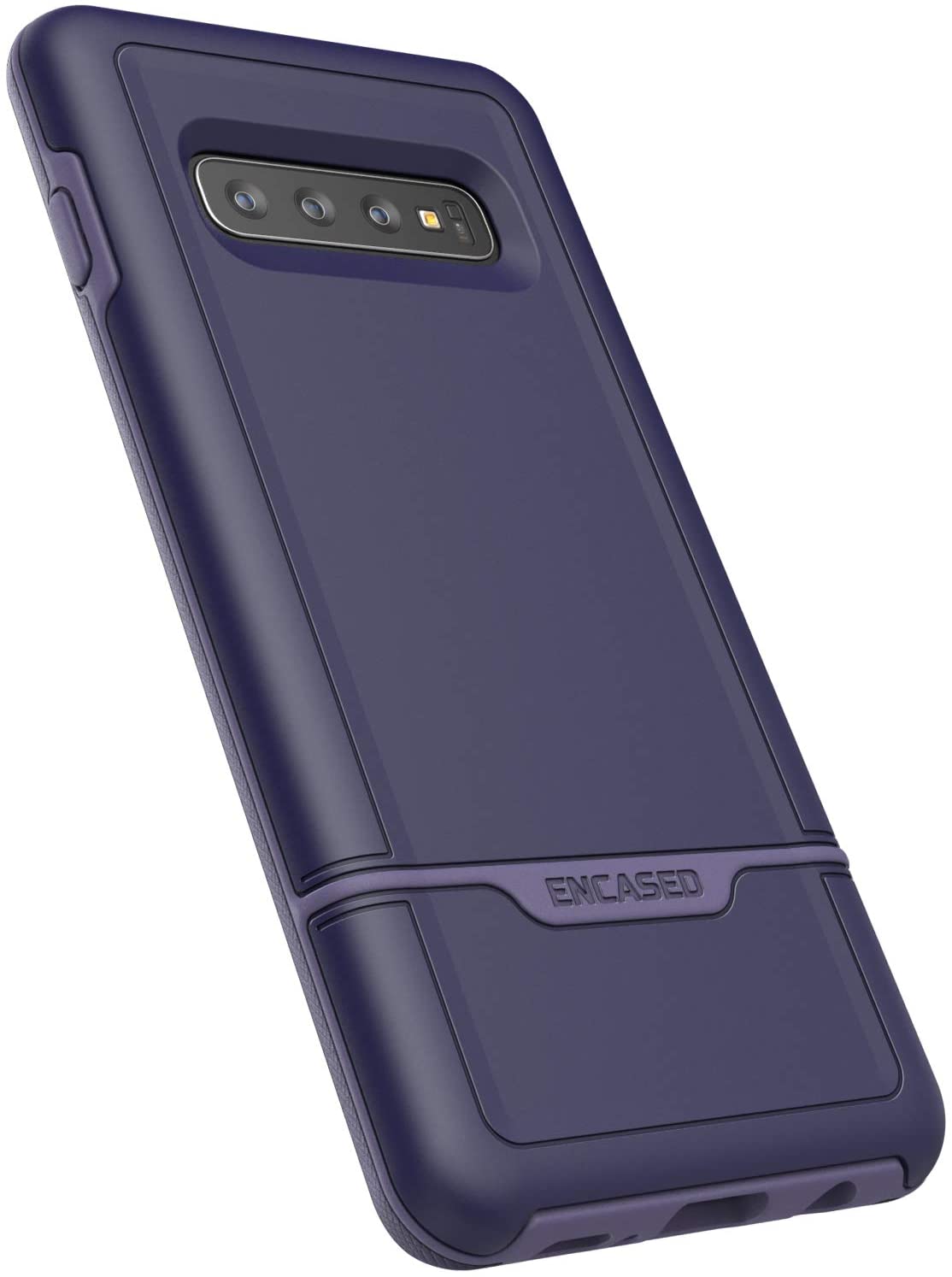 Encased Protective Galaxy S10 Case - Purple - e4cents