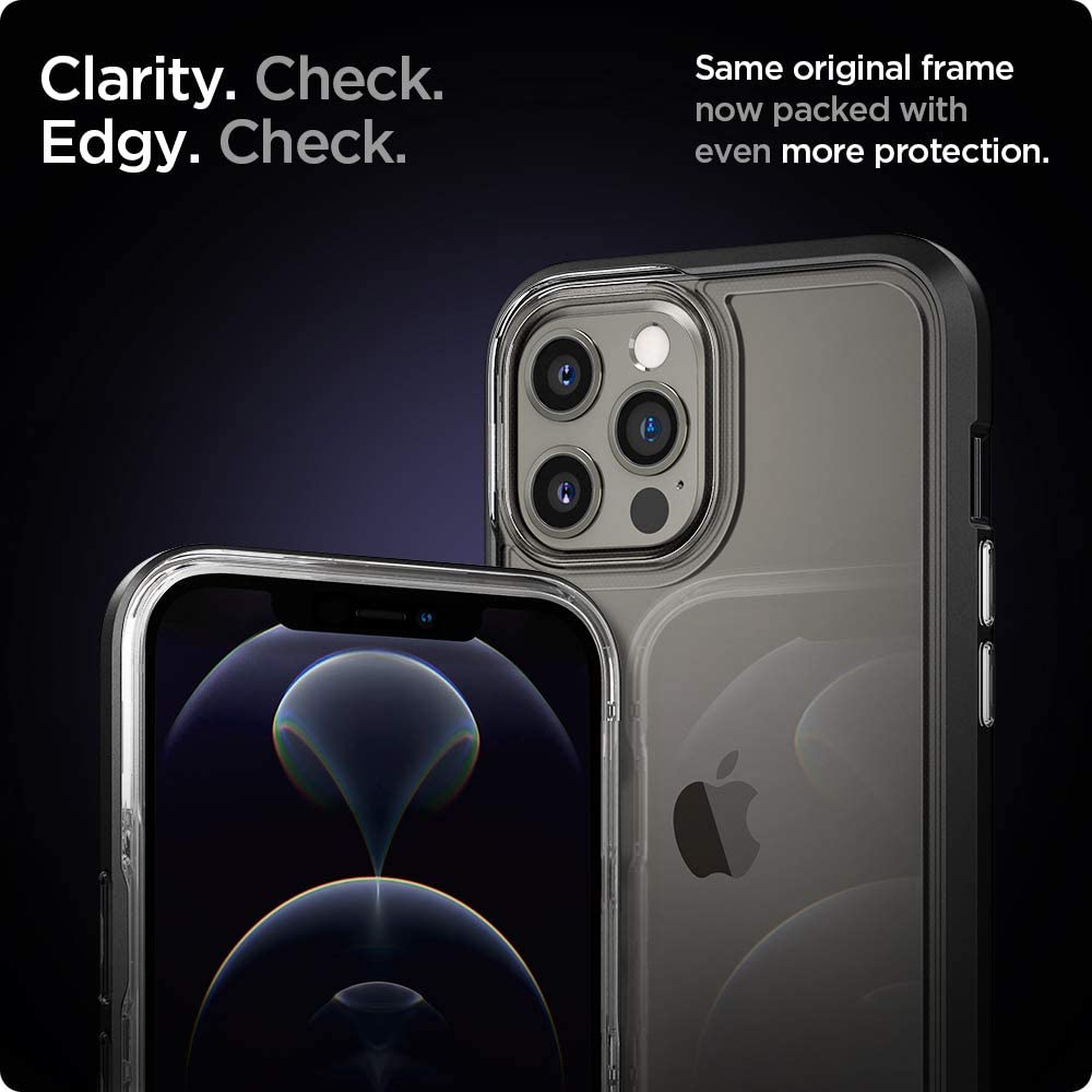 Spigen Neo Hybrid Crystal Designed for iPhone 11 Pro Case (2020) - Black / Purple - e4cents