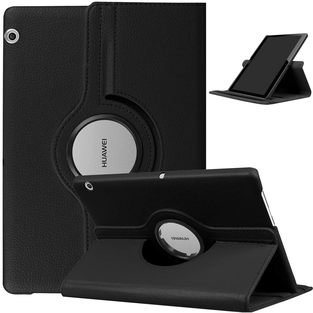 Huawei MediaPad T5 Case, with 360 Degree Rotating Stand Tablet Case. - e4cents