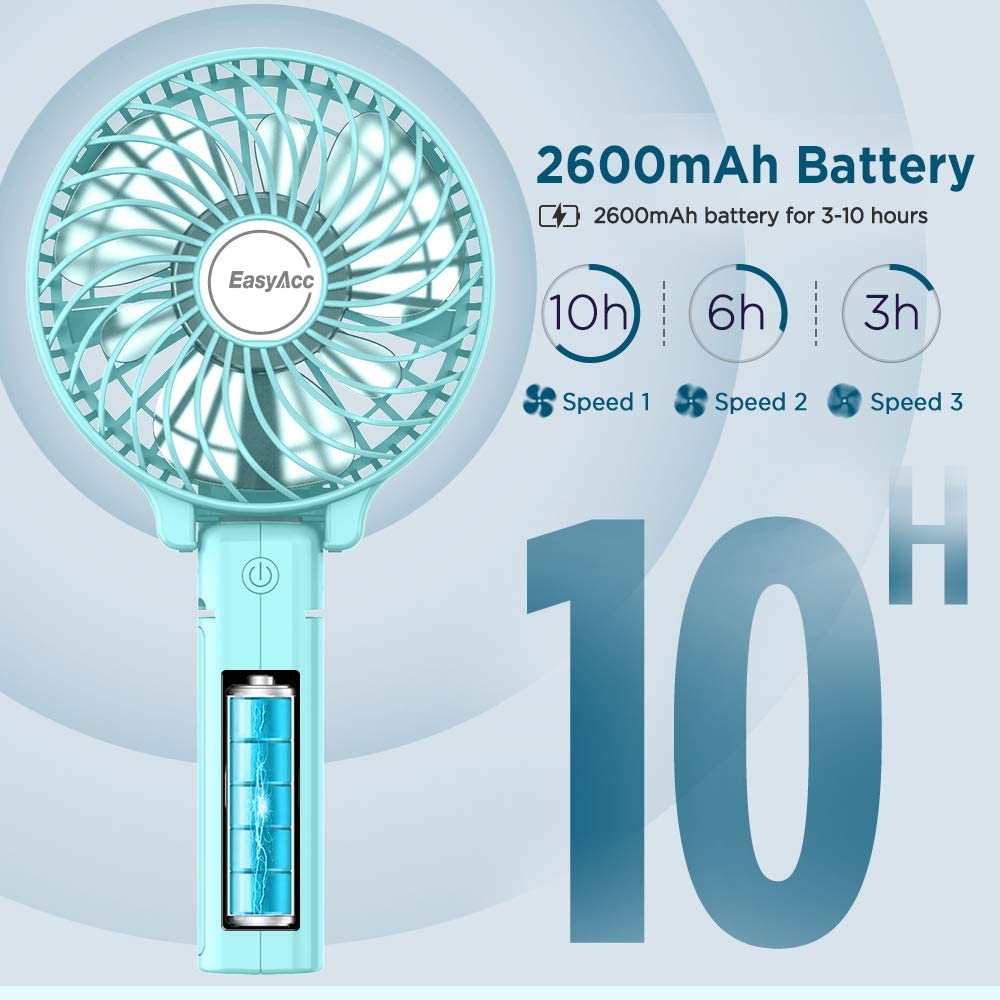 Mini Handheld Fan, EasyAcc Personal Cooling Fan. - e4cents