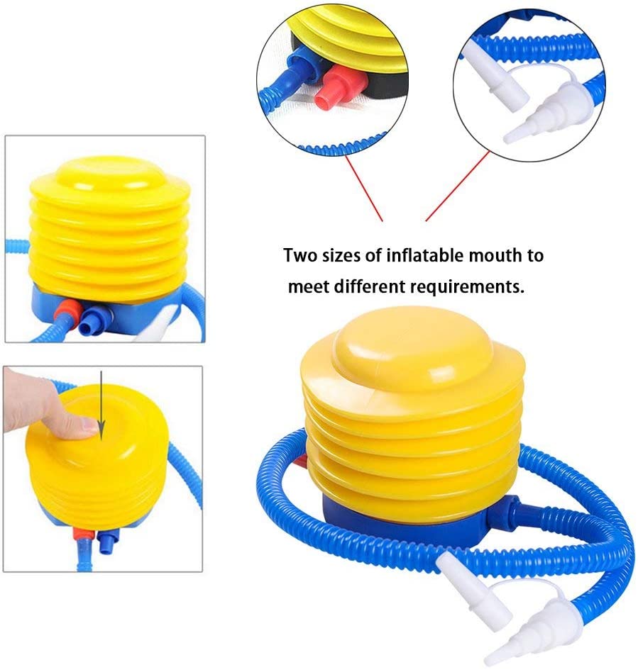 Foot Pump - Sports Inflatable Pump for Inflatables, Yoga, Bed (NO PIPE) - e4cents
