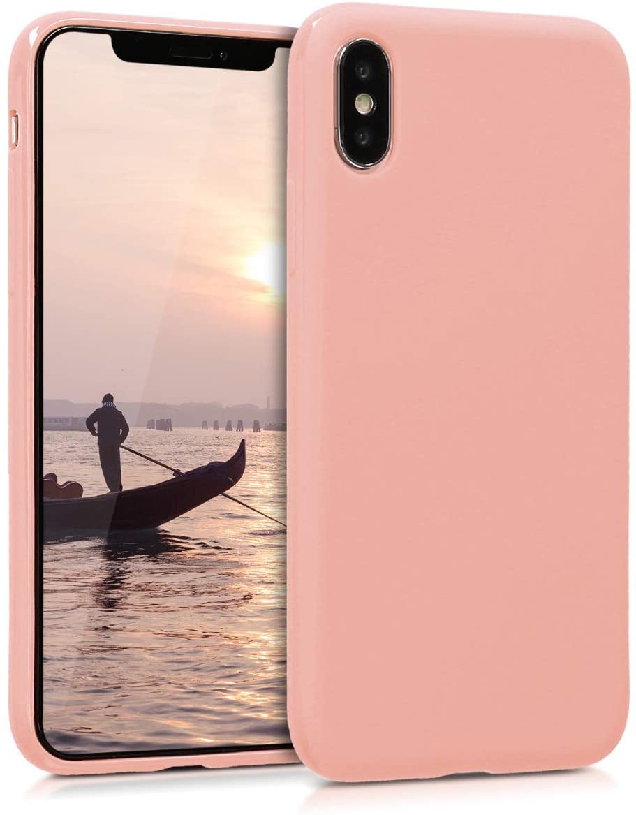 kwmobile TPU Case Compatible with Apple iPhone X - Case Soft Thin Slim Smooth Flexible Protective Phone Cover - e4cents