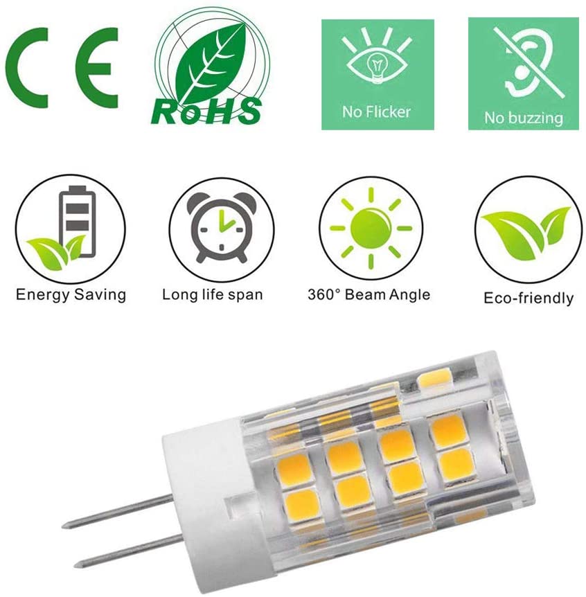 G4 LED Bulbs 5W Equivalent to 40W Halogen Light Bulb. - e4cents