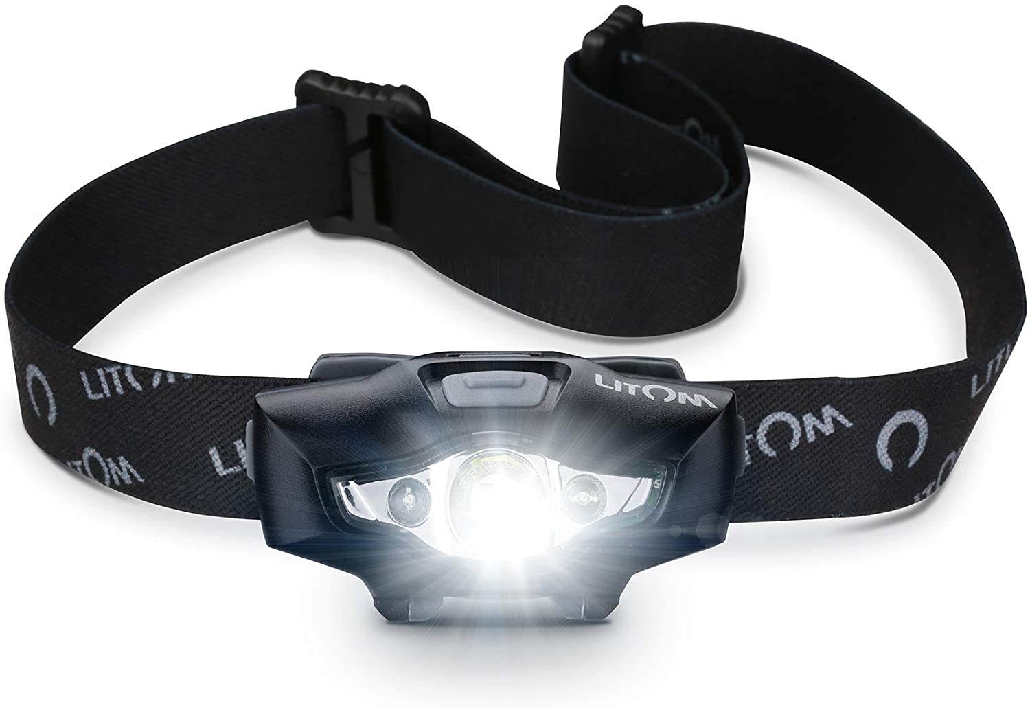 Super Bright Headlamp Waterproof Flashlight with 6 Lighting Mode Perfect for Camping, Hiking, Reading - e4cents