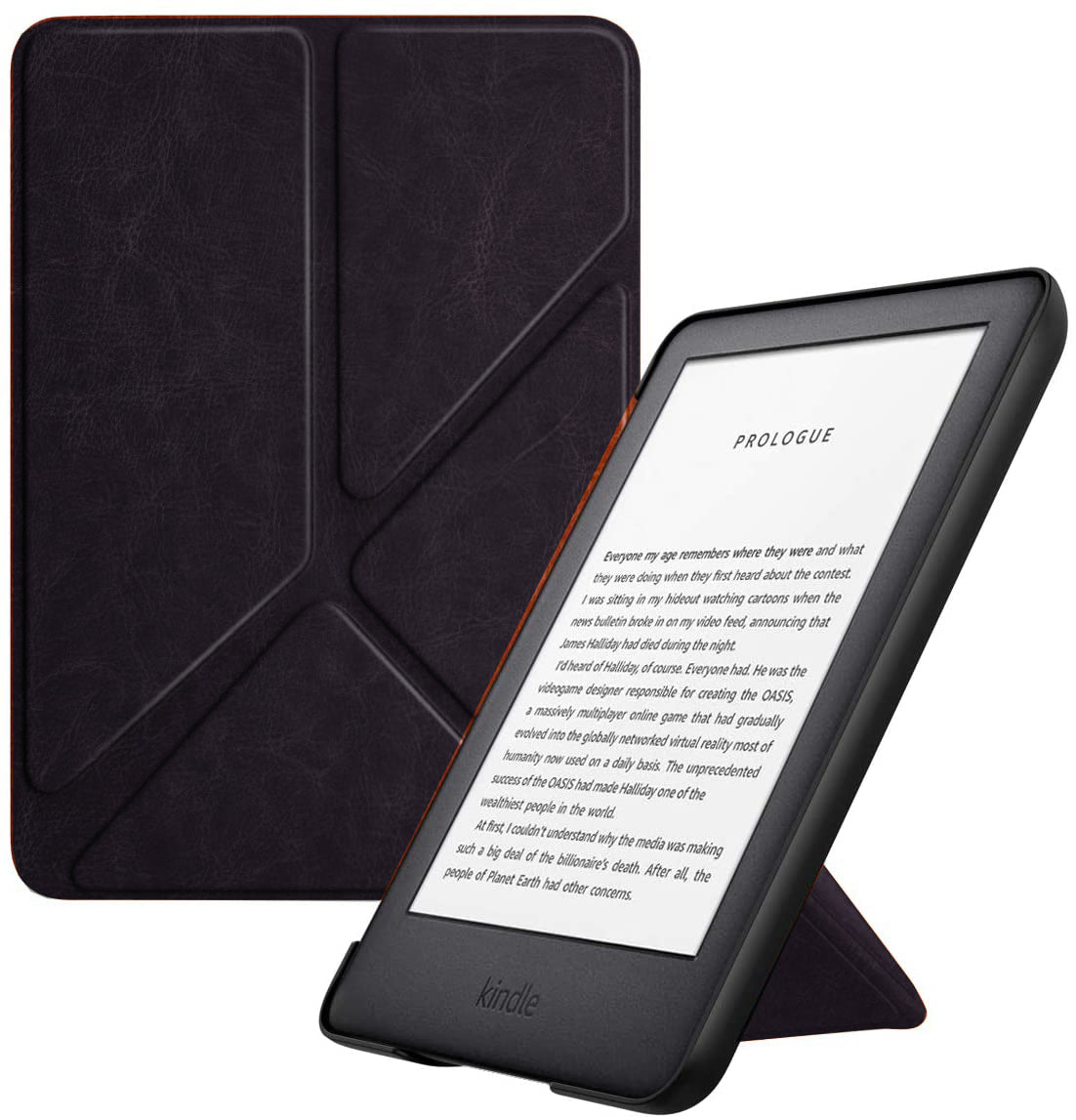 MoKo Case Fits All-New Kindle (10th Generation - 2019 Release Only) - BLACK - e4cents