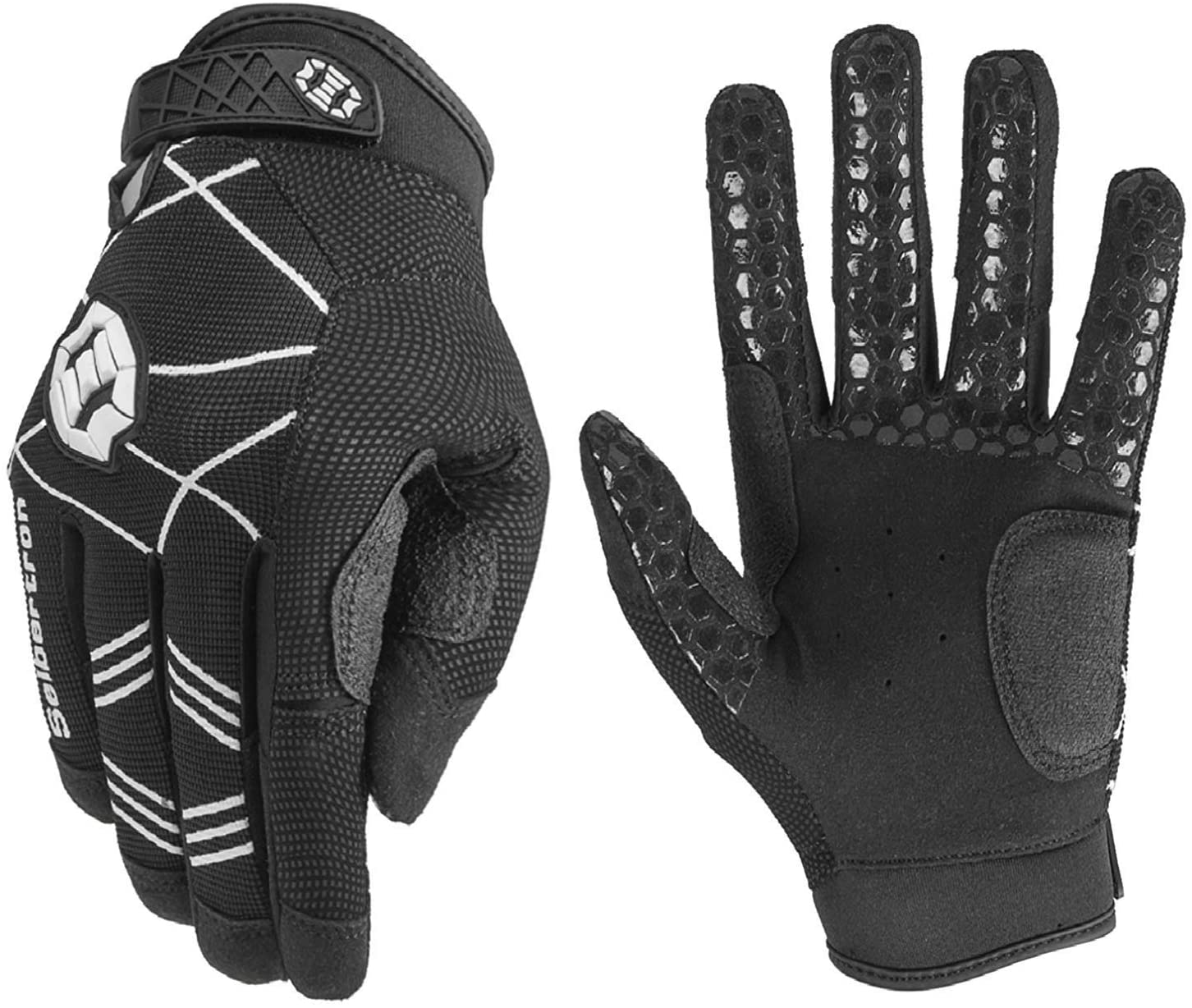 Seibertron B-A-R PRO 2.0 Signature Baseball/Softball Batting Gloves Super Grip Finger Fit for Adult and Youth (SIZE S) - e4cents