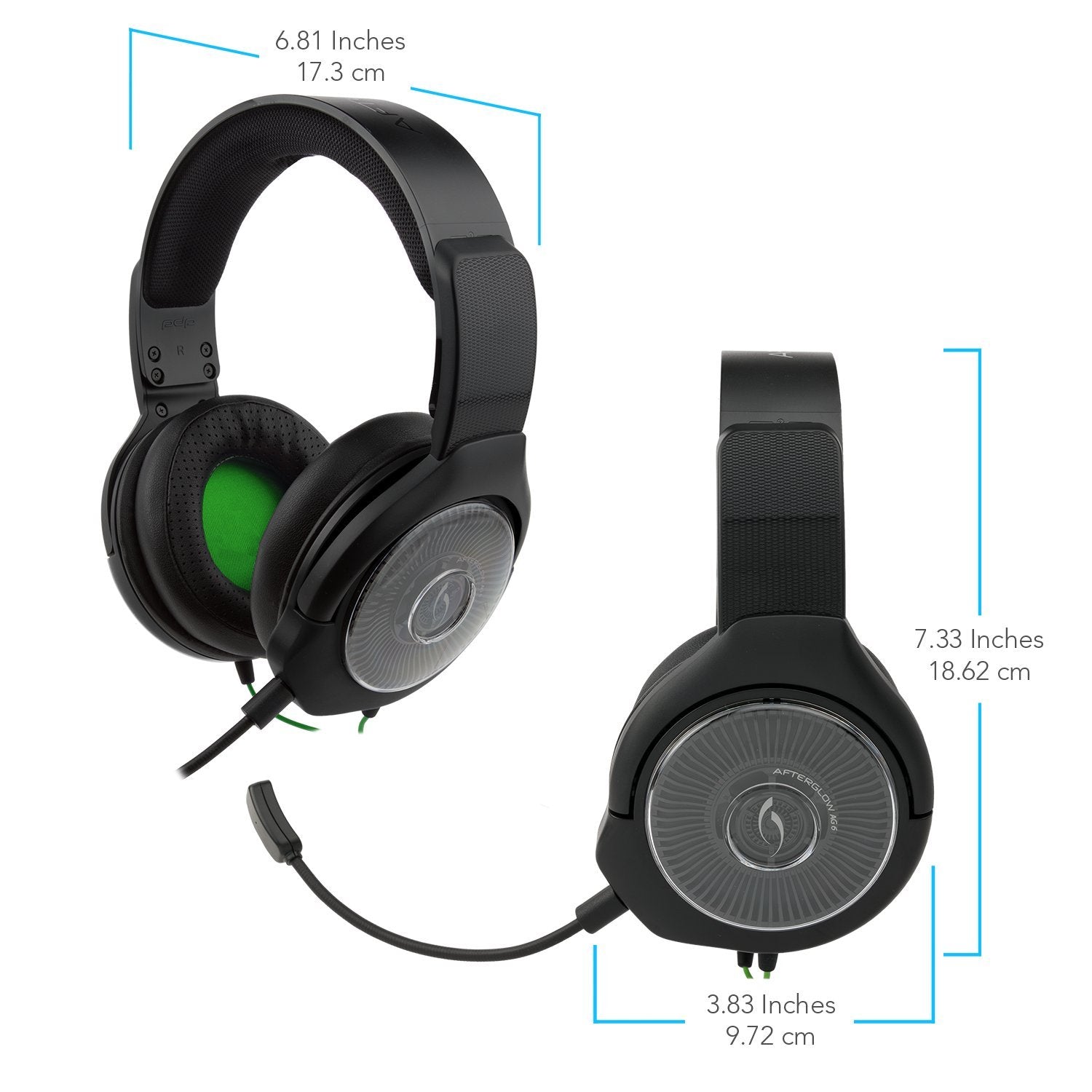 FREE - PDP Xbox One Afterglow AG 6 Wired Gaming Headset, 048-103-NA-BK