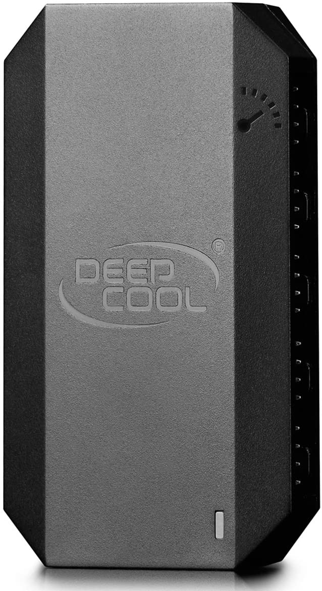 DEEPCOOL FH-10 Integrated Fan Hub, Powering up to 10 fans (3-pin or 4-pin) with PWM - e4cents
