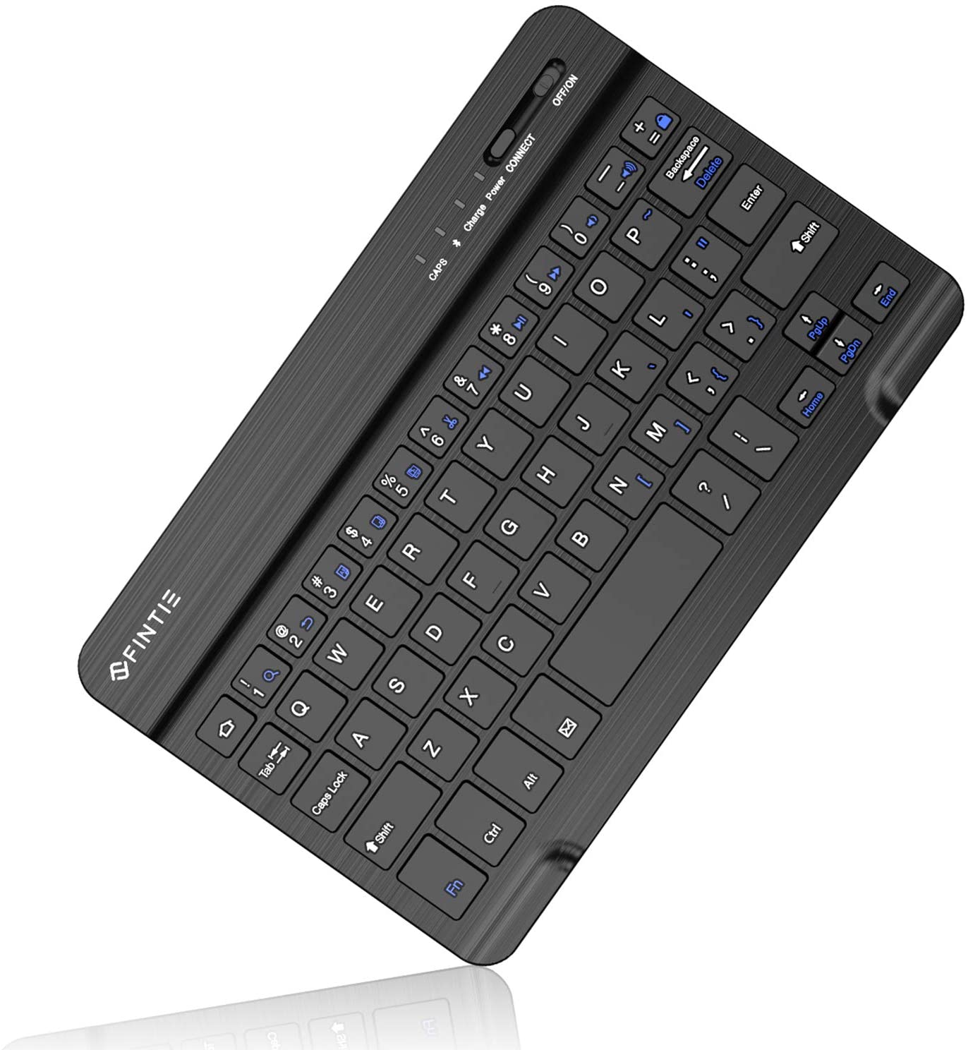 Fintie 7-Inch Ultrathin (4mm) Wireless Bluetooth Keyboard for Android Tablet Samsung Galaxy Tab E/Tab A/Tab S, ASUS, Google Nexus - e4cents