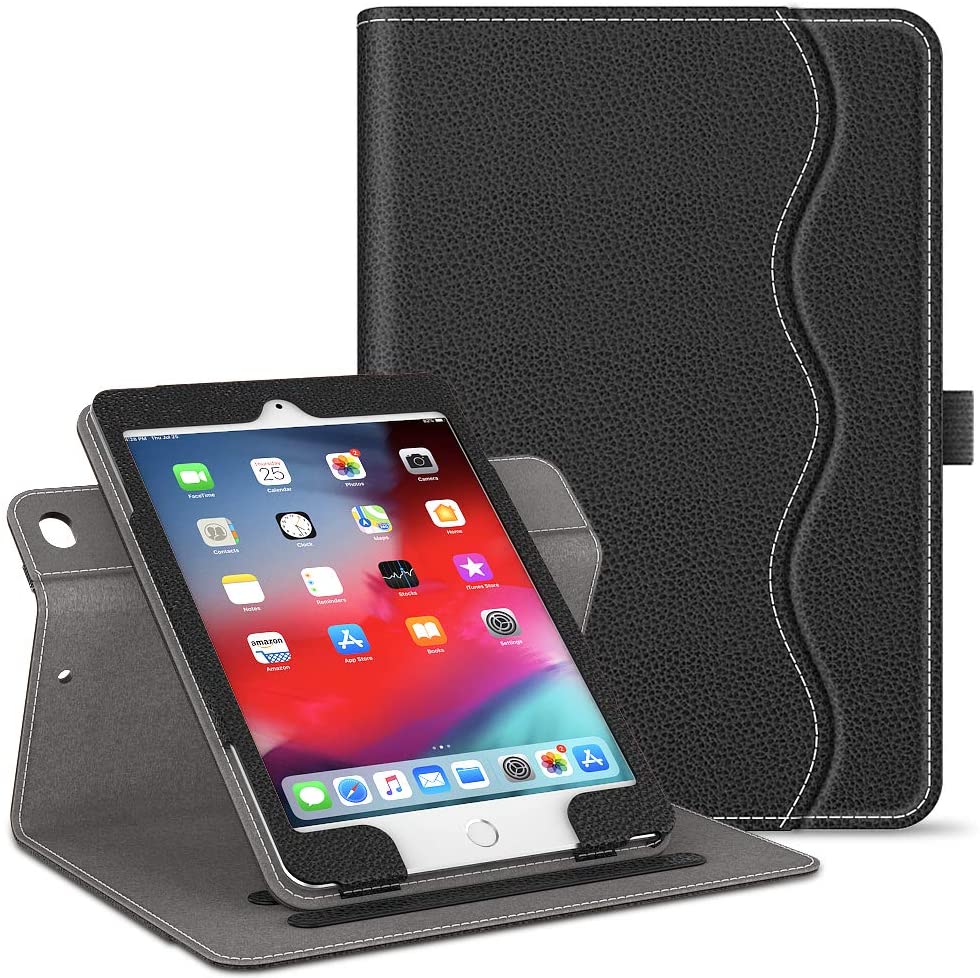 VORI Case for New iPad Mini 5/iPad Mini 4, Leather Folio Stand Smart Cover - e4cents