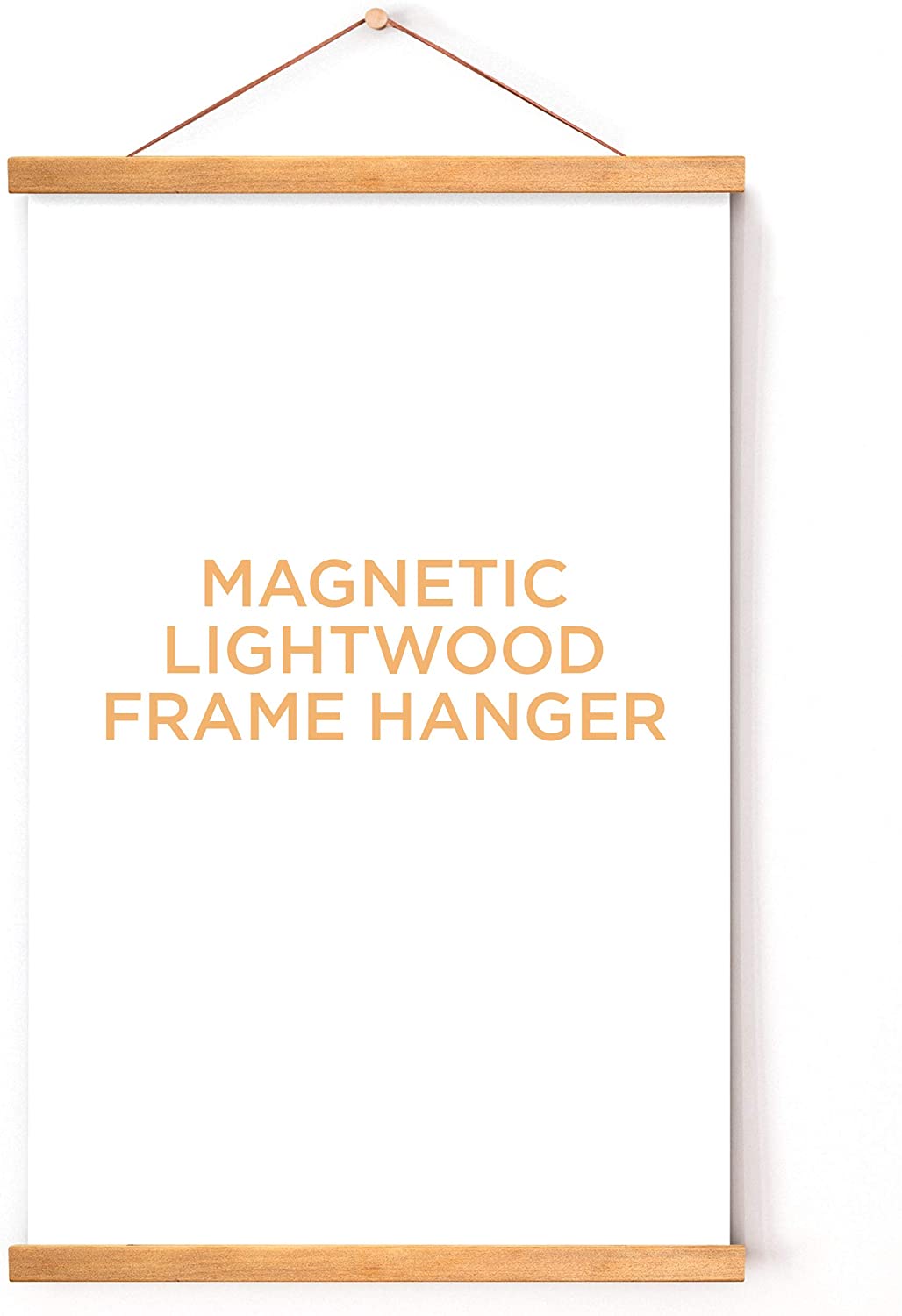 Magnetic Poster Frame with Hanger -  (11.5 Inches) - e4cents