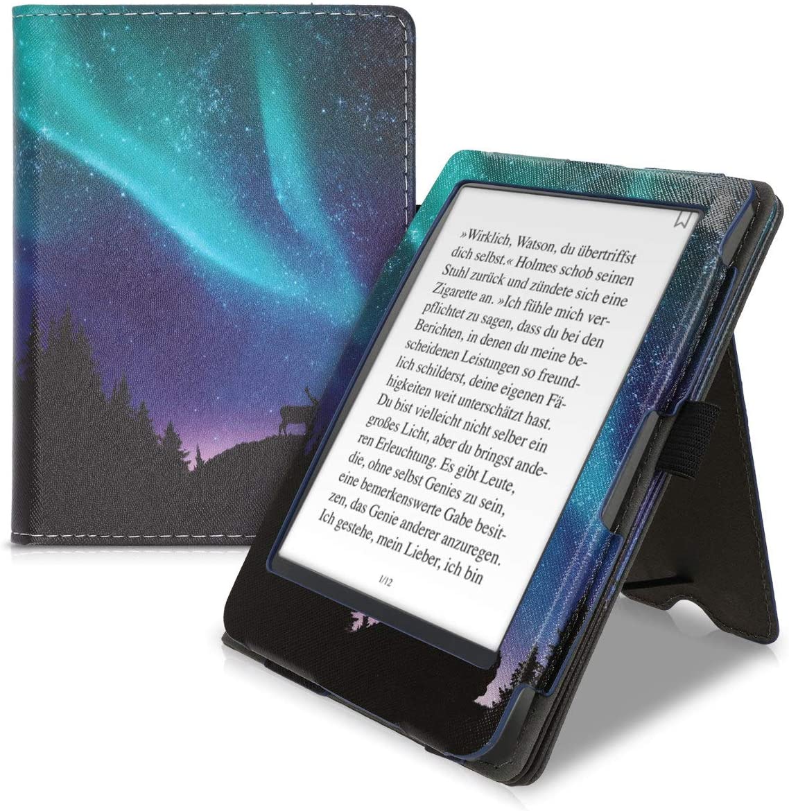 kwmobile Cover Compatible with Kobo Clara HD . - e4cents