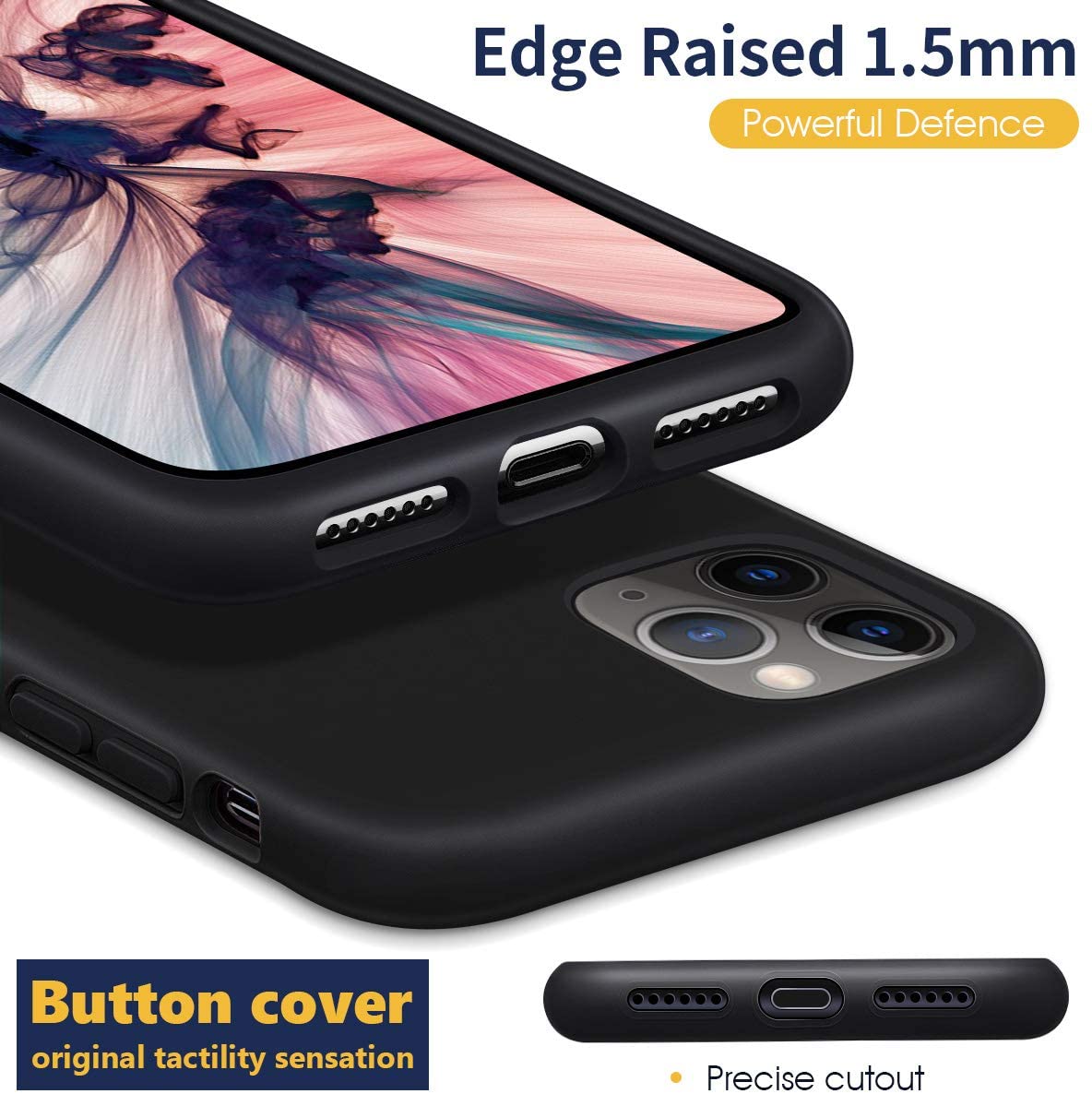 Liquid silicon  Case Compatible with iPhone 11 Case - e4cents