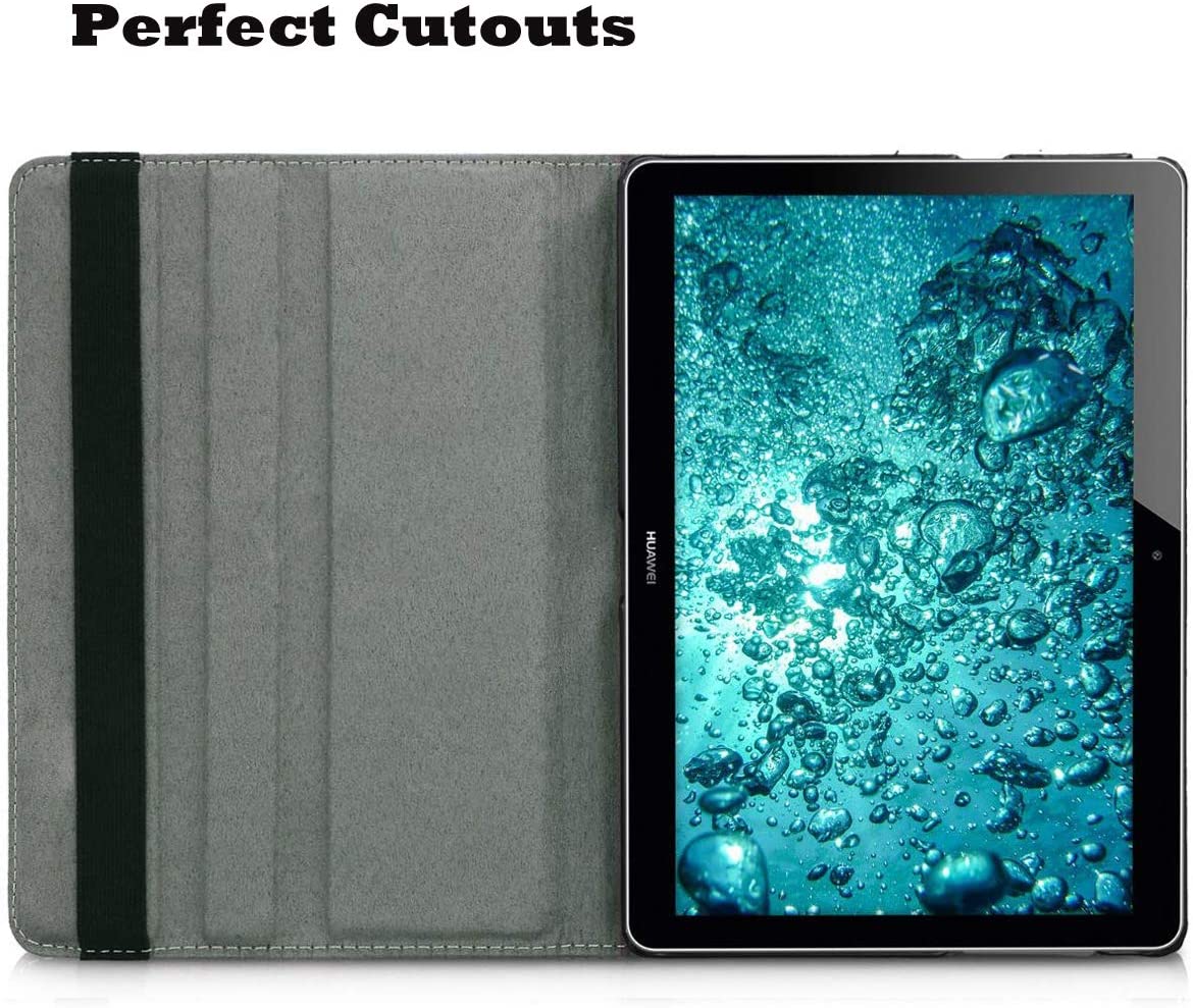 Huawei MediaPad T3 10 Case -with PU Leather Tablet Cover . - e4cents