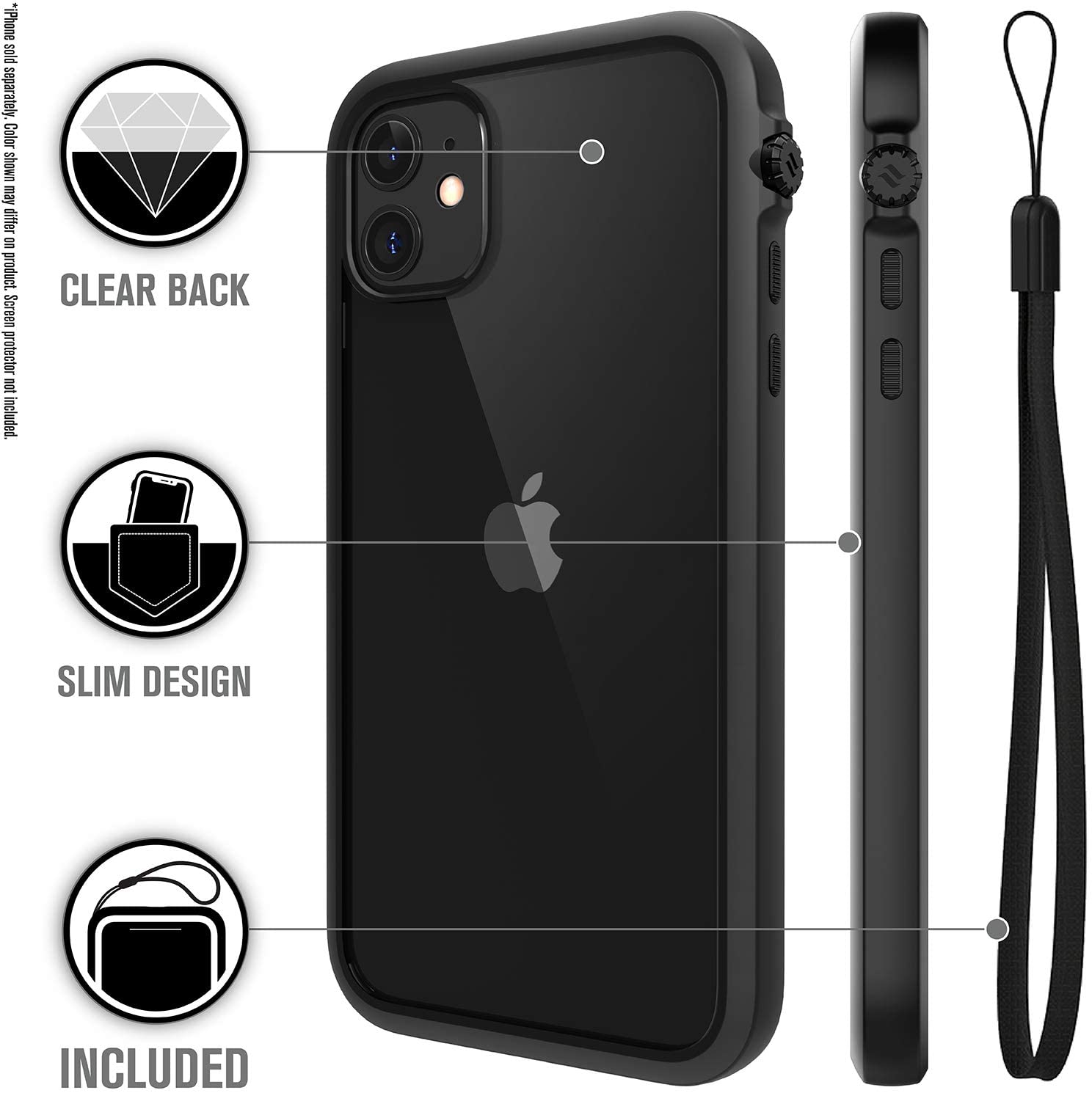 Case for iPhone 11 Case with Clear Back - e4cents