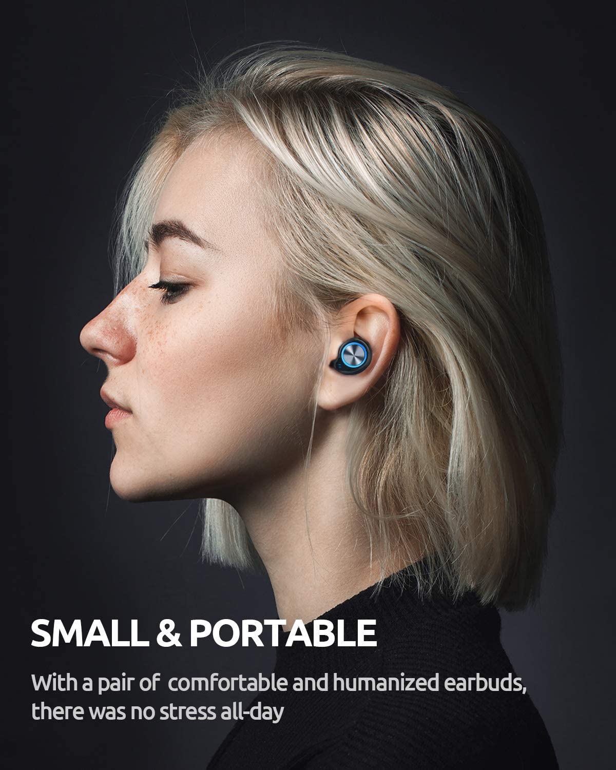VANKYO Wireless Earbuds X180 in-Ear Bluetooth 5.0 Earphones - e4cents