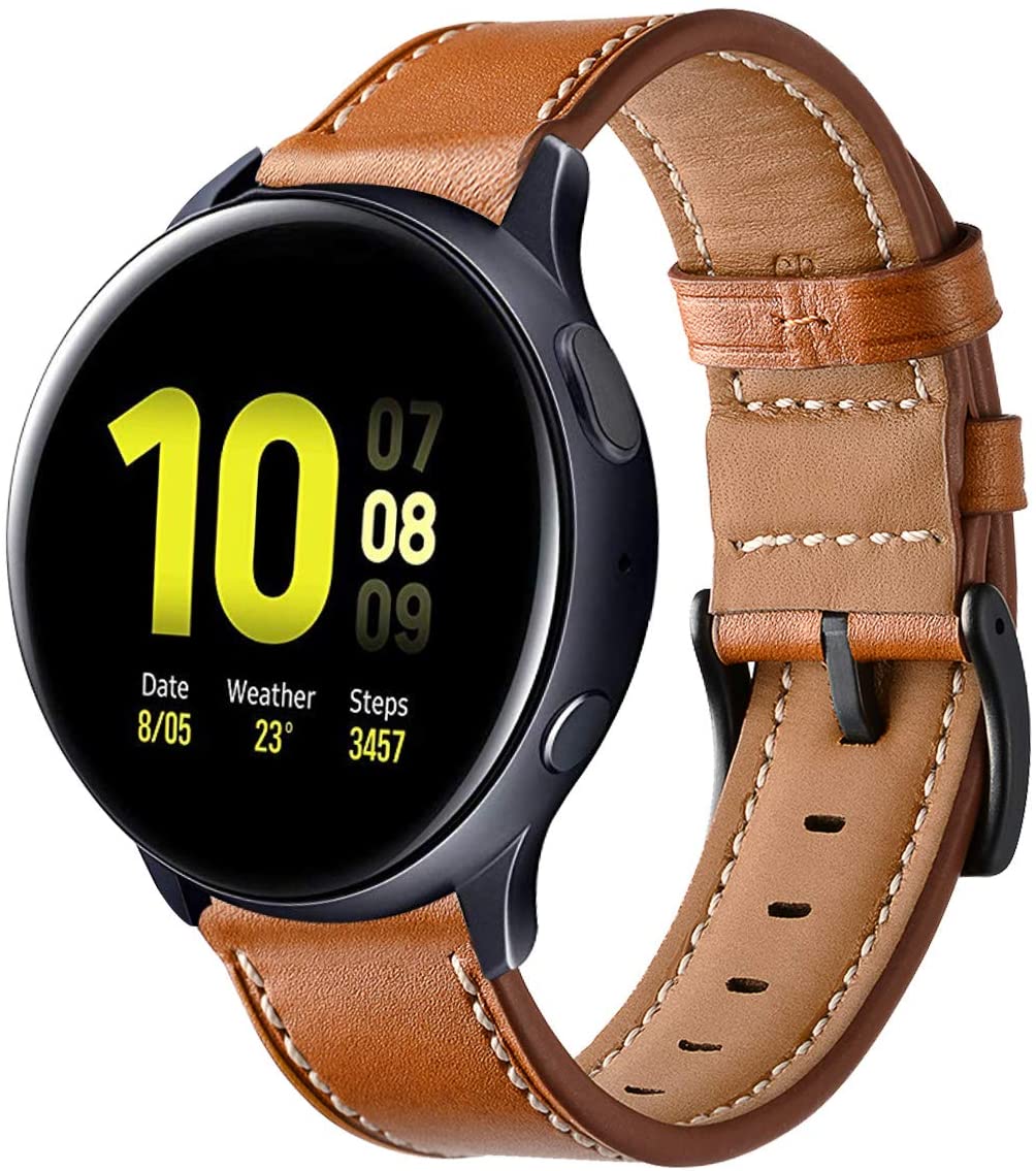FULLMOSA Leather Bands Compatible with Galaxy Watch 3 - e4cents