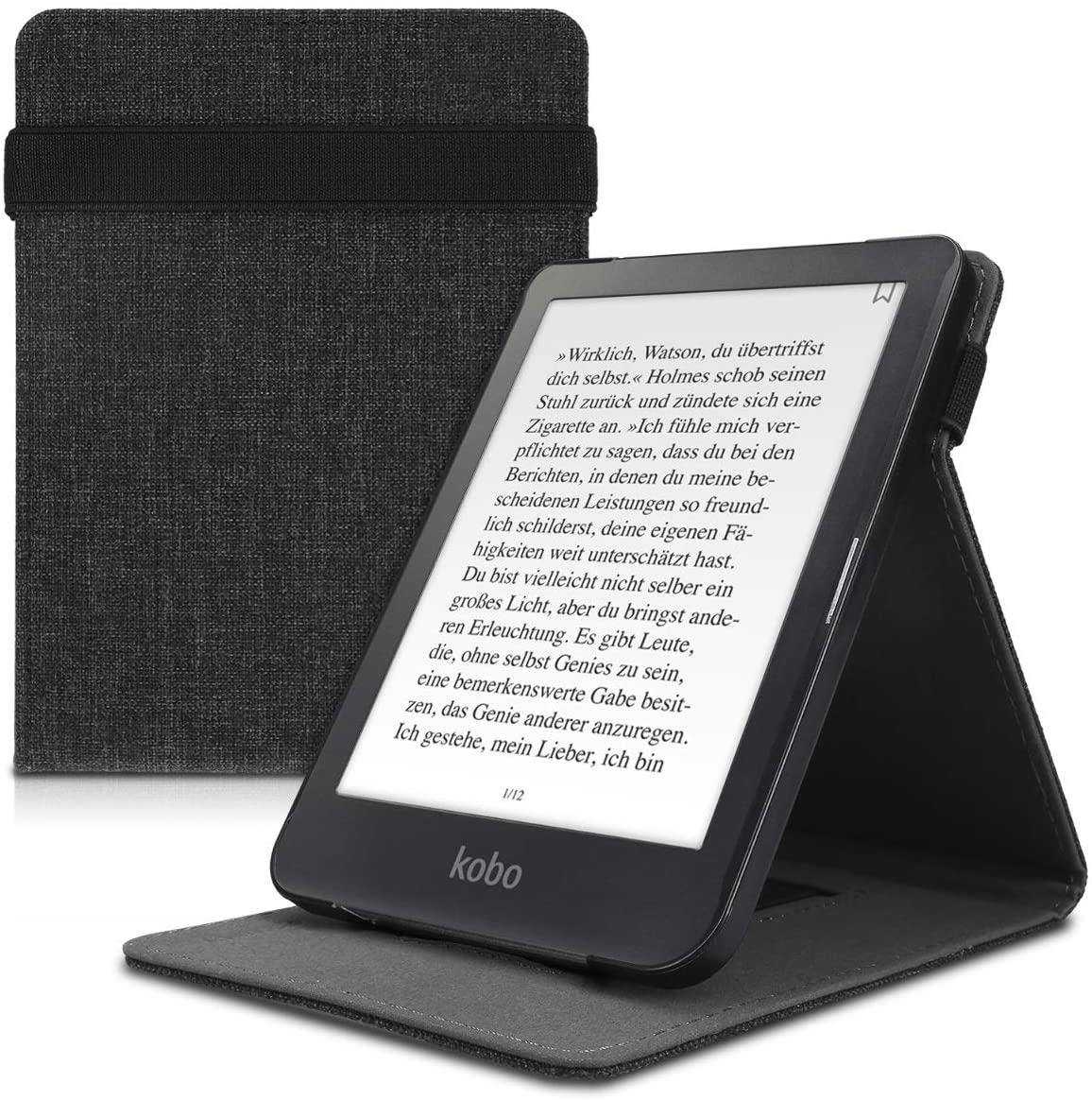 kwmobile Cover Compatible with Kobo Clara HD . - e4cents
