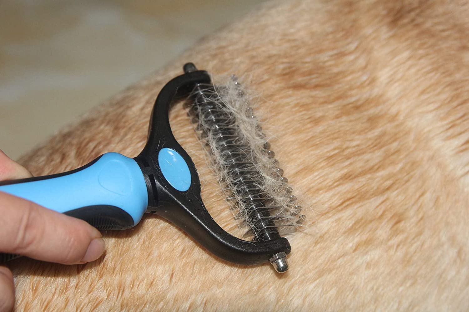 Maxpower Planet Pet Grooming Tool - Dematting and Shedding Brush. - e4cents