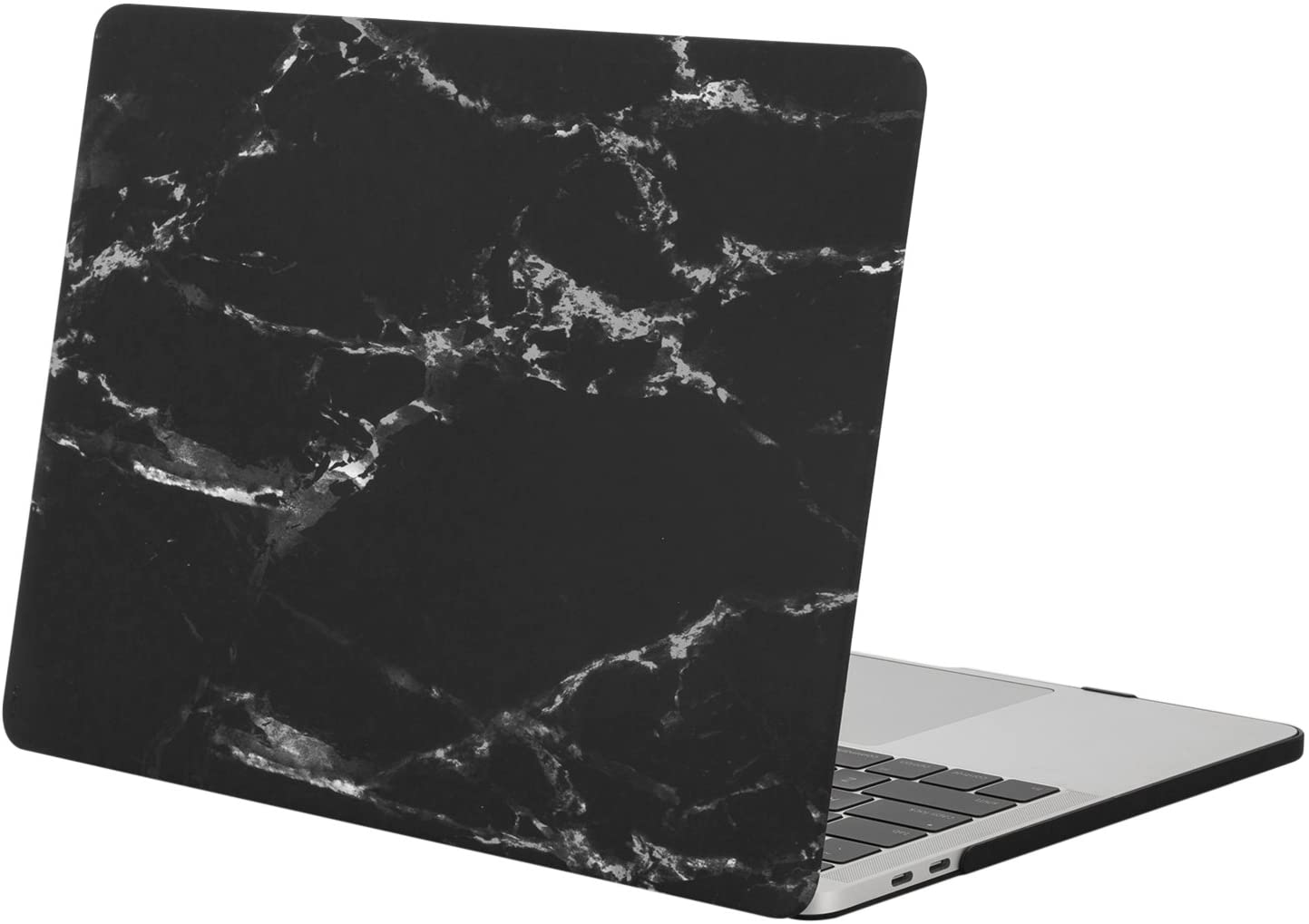 BLACK MARBLE - MacBook Pro 15 inch 2012-2015 & 16 inch  2019 - 2020 . Hard case, keyboard and screen protector. - e4cents
