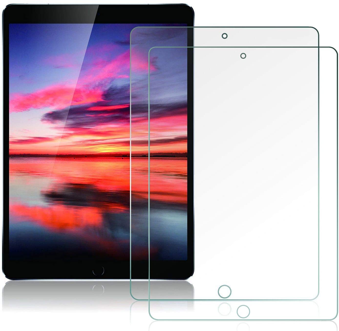 Screen Protector for iPad Air 3 (10.5 Inch 2019 Model) and iPad Pro 10.5 (2017), Tempered Glass Film. - e4cents