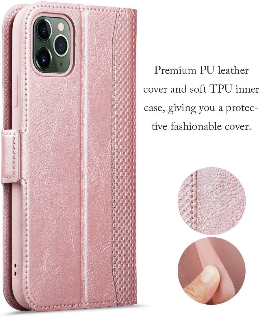 iPhone 11 Pro Max Leather Wallet Case - e4cents