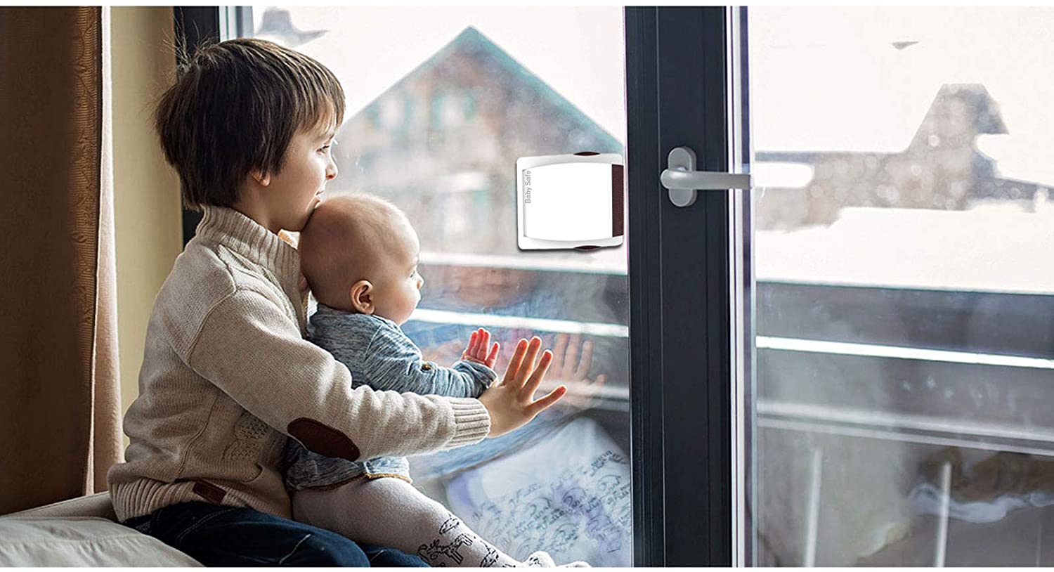 2 Pack Baby Proof Security Locks for Sliding Glass Door Window Patio Closet Cabinet Door - e4cents