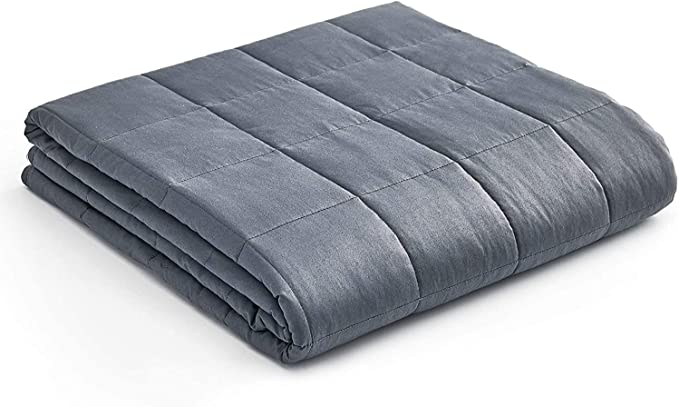 WakeSpring Weighted Blanket for Adult and Child - Gray - e4cents