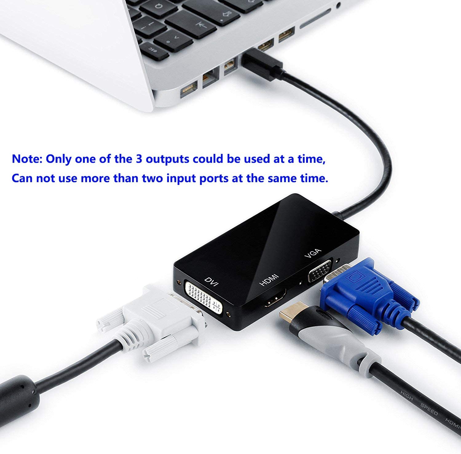 Mini Displayport to HDMI DVI VGA Adapter. - e4cents
