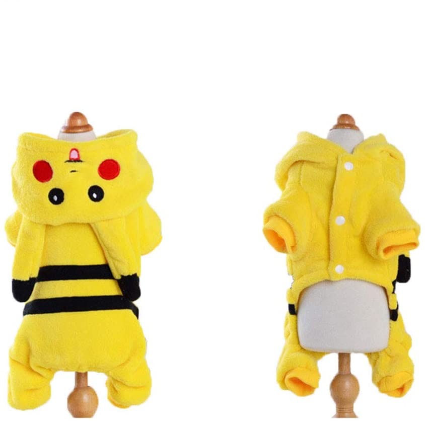 Picachu Lovely Warm Dog Clothes for Winter. - e4cents